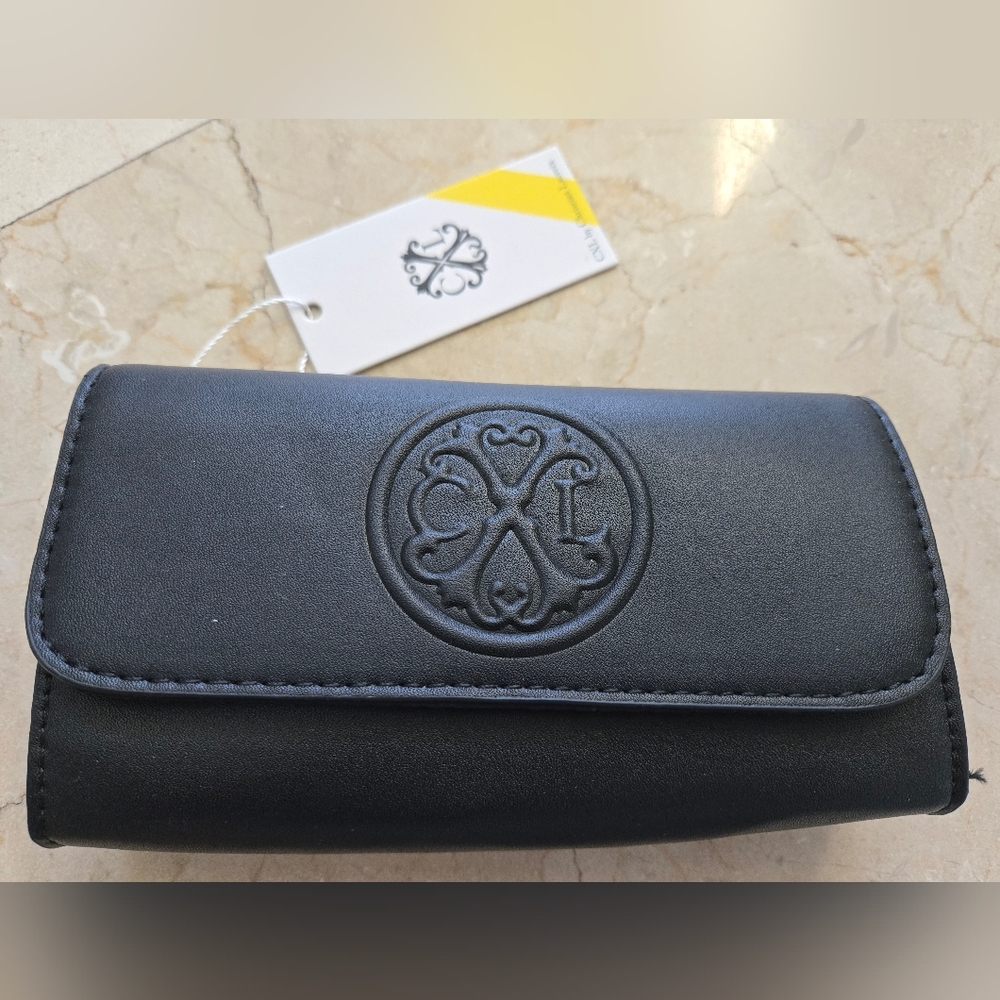 CXL By Christian Lacroix Black Clutch Wristlet